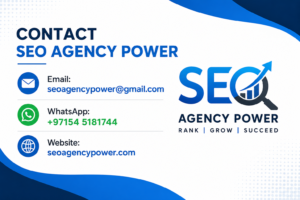 Contact us seoagencypower